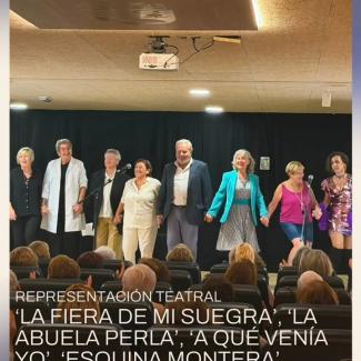 🎭 Así vivimos una tarde de teatro, humor y buenas historias en la Sala Muley.  
  
Los grupos Los Manolos y Vamos de Teatro nos hicieron disfrutar...