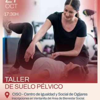 🧘‍♀️ Cuidar el suelo pélvico es cuidar tu bienestar.  
  
El martes 27 de octubre celebramos un Taller de Suelo Pélvico dirigido a conocer mejor e...