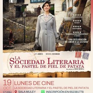 🎬 LUNES DE CINE  
  
Este lunes 19 de octubre, en Ogíjares, te invitamos a disfrutar del cine como espacio para compartir, reflexionar y encontrar...