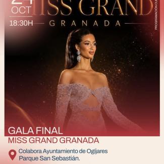 ✨ Ogíjares se viste de gala para acoger la final de Miss Grand Granada 2026.  
  
El próximo 24 de octubre, el Parque San Sebastián se convertirá ...