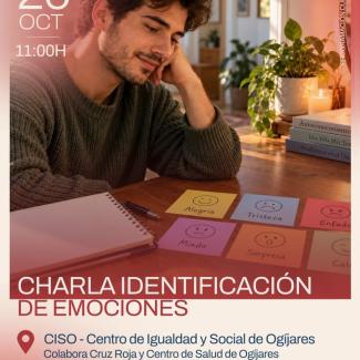 💭 ¿Cómo te sientes hoy? A veces no es tan fácil poner nombre a lo que sentimos.  
  
El lunes 26 de octubre os invitamos a una charla sobre identi...