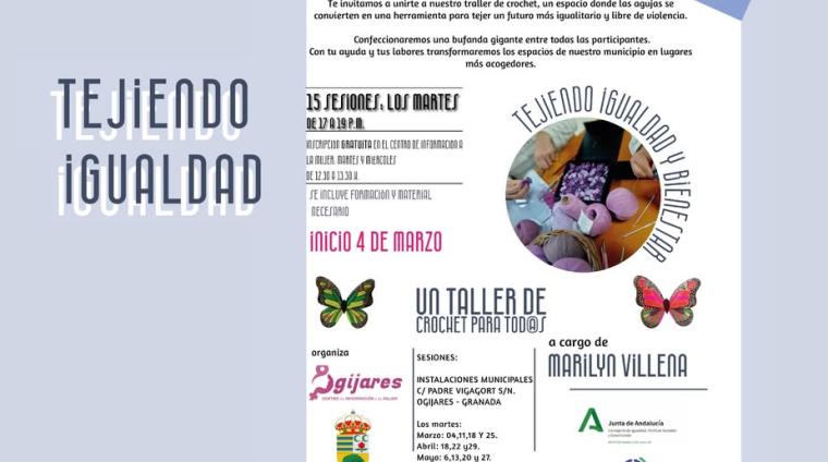 🧶 Taller "Tejiendo en Igualdad" 💜  
  
Desde la Concejalía de Igualdad, ponemos en marcha un espacio donde las agujas se convierten en una herram...
