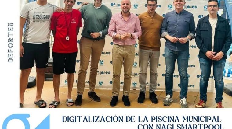 🏊‍♀️ Digitalización de la Piscina Municipal con Nagi Smartpool  
  
El Patronato Municipal de Deportes instala en nuestra piscina municipal los in...