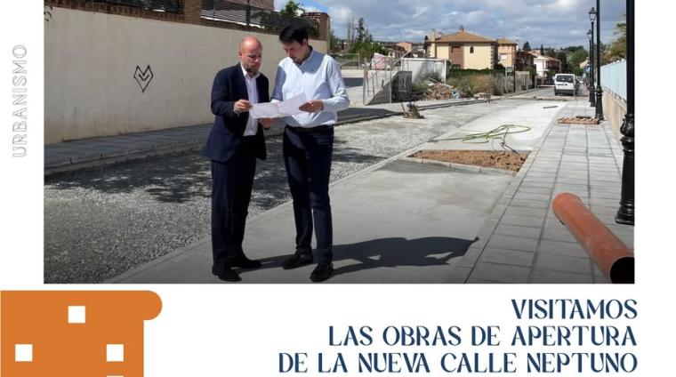 🚧 Obras en la Nueva calle Neptuno del Barrio de Los Planetas  
  
Desde la Concejalía de Urbanismo y Obras Públicas llevamos a cabo las obras de l...