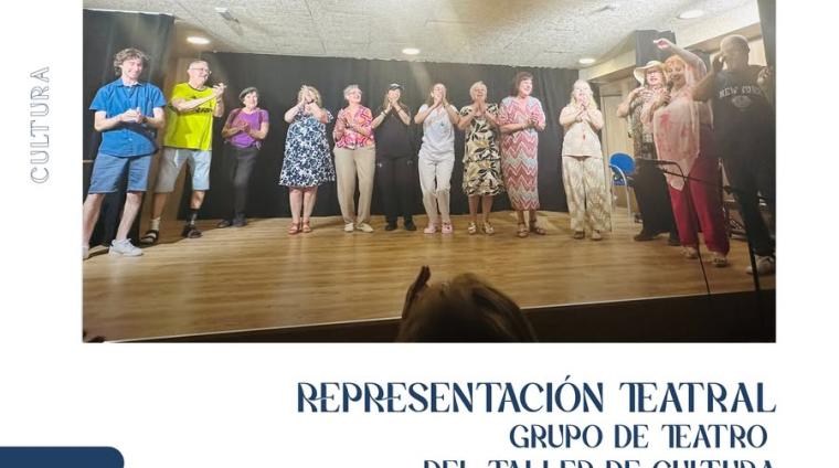 🎭 Tarde de Taller de Microteatros  
  
Ayer disfrutamos de una divertidísima representación a cargo del grupo de teatro del Taller de Cultura, que...