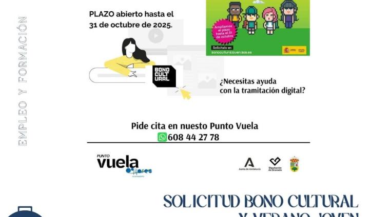 📣🧑‍💻 ¿Cumples 18 años este 2025? ¡Solicita tus ayudas!  
  
Desde el Punto Vuela de Ogíjares te recordamos que si este año cumples los 18, puede...