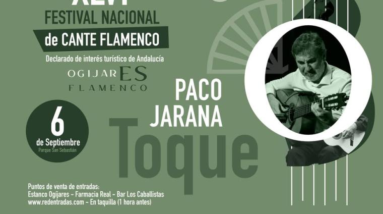 El sevillano Paco Jarana, nacido en Dos Hermanas, es uno de los nombres imprescindibles de la guitarra flamenca actual. Con estudios en el Conserva...