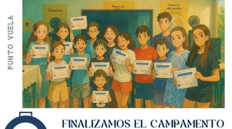 📸 ¡Así ha sido el Campamento Digital en el Punto Vuela de Ogíjares!  
  
Un espacio lleno de aprendizaje, creatividad y nuevas tecnologías 💻✨  
...