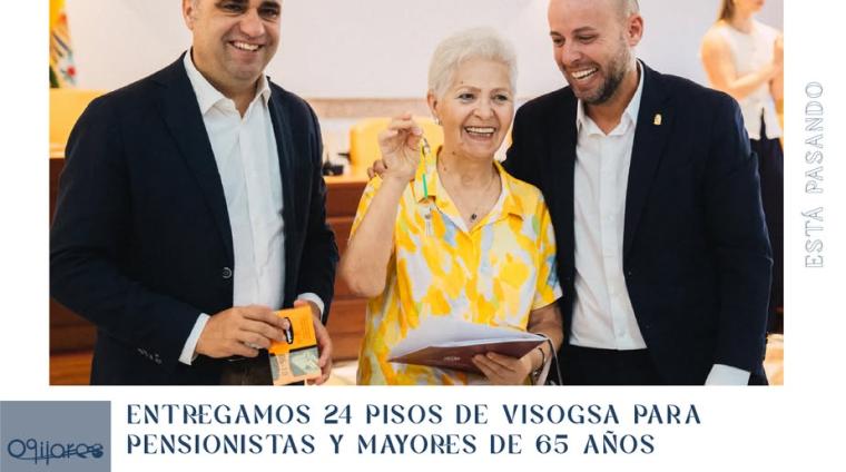 🏠 Ogíjares suma 24 nuevas viviendas rehabilitadas para mayores de 65 años  
  
Gracias a la Diputación de Granada y una inversión cercana a los 40...