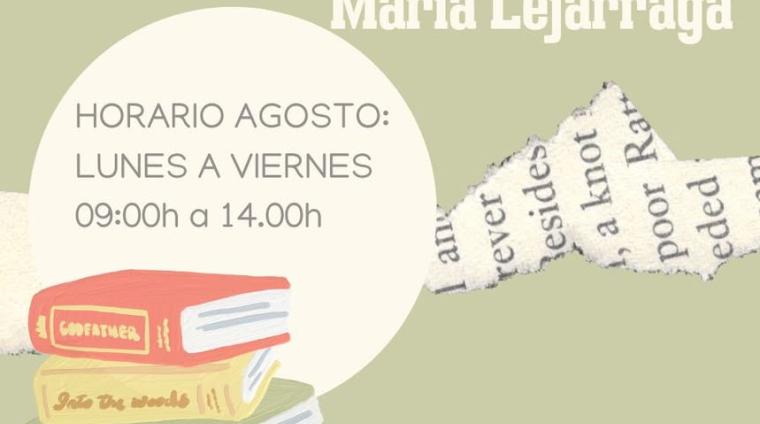 📚 Biblioteca Municipal María Lejárraga  
  
📍 C/ Mártires, Ogíjares (18151)  
📞 Tel: 958 72 48 50  
  
🗓 Horario especial en agosto:  
🕘 De lun...