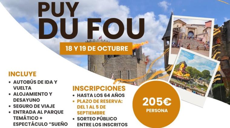 🚌✨ ¡Nos vamos de viaje a Toledo y al parque temático Puy du Fou!  
  
📅 18 y 19 de octubre  
Un plan inolvidable que incluye:  
✔️ Autobús ida y...