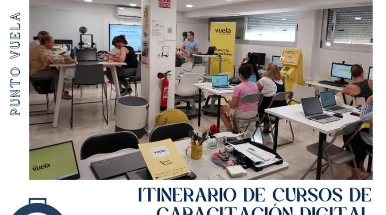 🚀 Cosas que pasan en nuestro Punto Vuela   
  
Esta semana hemos dado comienzo al itinerario de cursos de capacitación digital “Aprende Volando”, ...