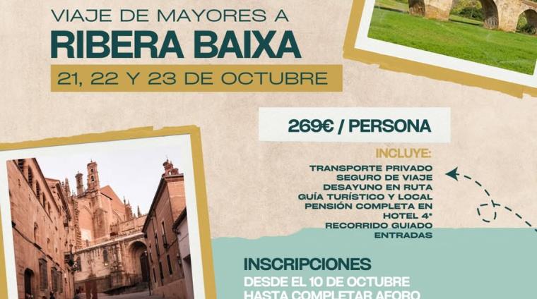 🧳 ¡Nos vamos de viaje con nuestros mayores! 🌅  
  
Desde el Área del Mayor del Ayuntamiento de Ogíjares promovemos una escapada inolvidable a Rib...