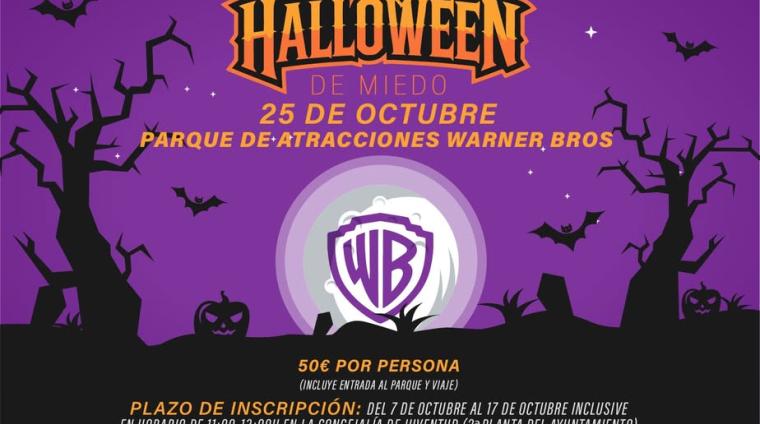 🎃✨ ¡VIVE UN HALLOWEEN DE PELÍCULA EN PARQUE WARNER! ✨🎢  
  
🚨🚨 ¡¡ULTIMAS PLAZAS DISPONIBLES!! 🚨🚨  
  
¿Te atreves a pasar un día lleno de e...