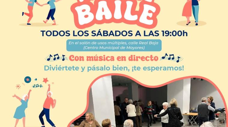 💃🕺 ¡Bailes para nuestros mayores en Ogíjares!  
  
Organizados por el Área del Mayor, se celebran todos los sábados a las 19:00 h en el Salón de ...