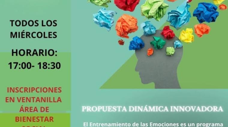 🧠 Taller de Entrenamiento Emocional · Curso 2025/2026  
  
Una propuesta dinámica e innovadora para reconocer, expresar y trabajar las emociones d...