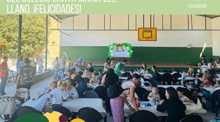 🎉 El Colegio Santa María del Llano celebra 110 años de historia 🎂  
  
Este viernes, el colegio Santa María del Llano de Ogíjares ha celebrado su...
