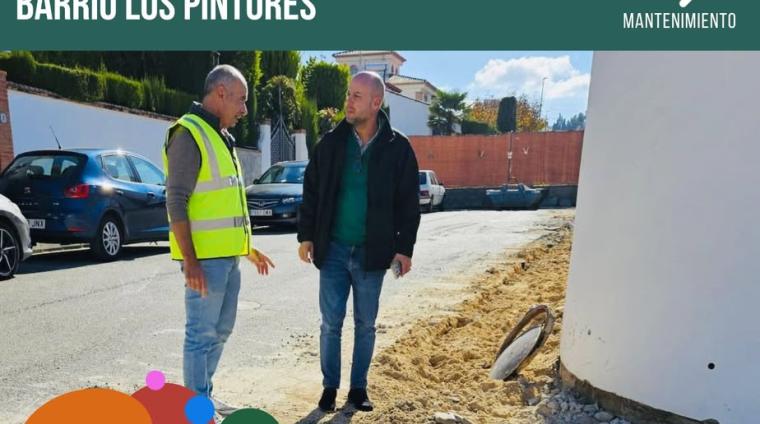 🚧 Seguimos mejorando nuestros barrios  
  
Ayer visitamos las obras de remodelación integral del acerado en el barrio de Los Pintores, concretamen...