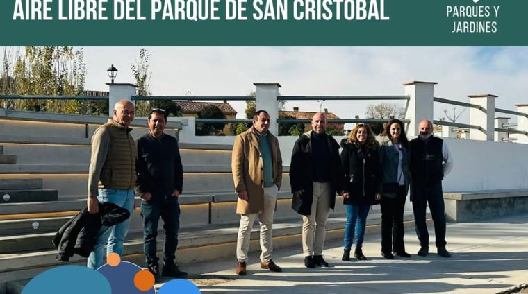 🌿 El Parque San Cristóbal ya es casi una realidad🌿  
  
Las obras del anfiteatro al aire libre del Parque San Cristóbal ya han finalizado y han s...