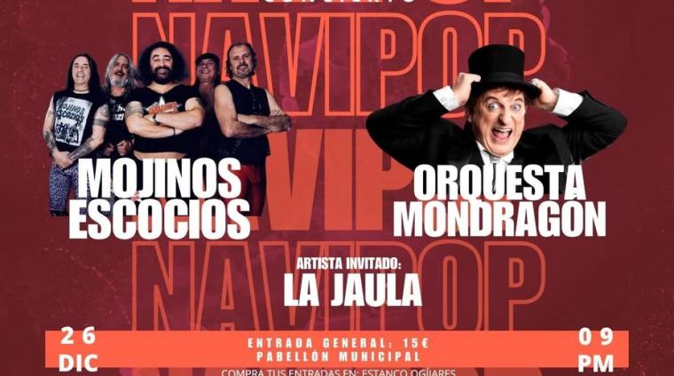 🎉 ¡CONCIERTAZO “NAVI-POP”! 🎶  
  
HOY, Ogíjares vivirá una noche única con la Orquesta Mondragón y el inconfundible Javier Gurruchaga, junto a lo...