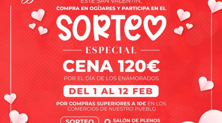 💖🛍 CAMPAÑA COMERCIAL | ENAMÓRATE DE OGÍJARES 🛍💖  
  
¡¡Recuerda!! Si compras en Ogíjares, ganamos todos 🙌  
Este San Valentín tiene premio ❤  
 ...