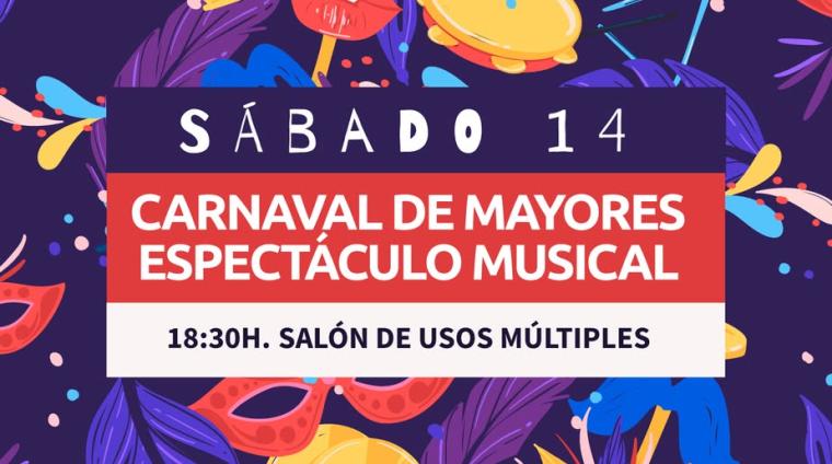🎉💃 Carnaval de Mayores & San Valentín en Ogíjares 🕺🎶  
  
❤ "Enamórate en Carnaval" ❤  
  
Esta tarde llega uno de los momentos más especiales ...