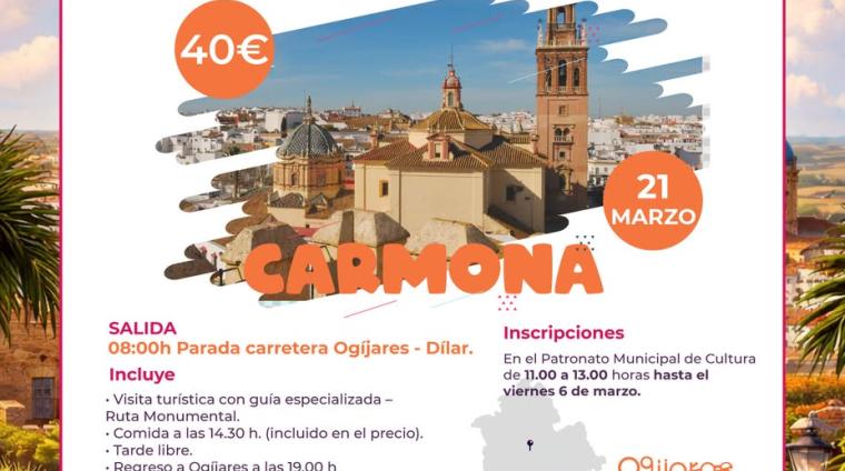 ¡Espectacular viaje cultural a Carmona para la Mediana Edad! 🚌  
  
El sábado 21 de marzo, te invitamos a disfrutar de un día lleno de historia, c...
