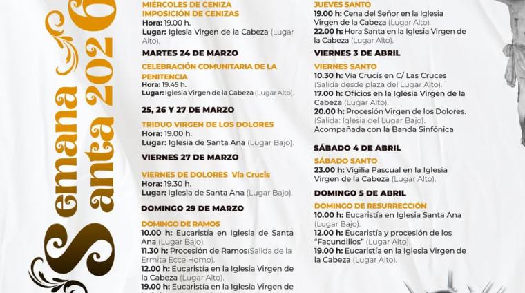 ✝️🌿Vive nuestra Semana Santa  
  
Ya puedes consultar la programación completa de la Semana Santa de Ogíjares, con todos los actos, celebraciones ...
