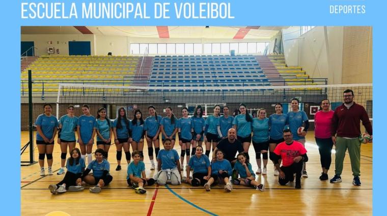 🏐 Jornada de convivencia en el Pabellón Municipal con el alumnado de la Escuela Municipal de Voleibol 🤝  
  
Un encuentro que ha reunido a todas ...
