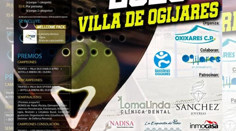 🎾 VIII Torneo de Pádel “Villa de Ogíjares”  
  
Ogíjares acoge una nueva edición de este destacado evento deportivo dentro del Challenger Even Pád...