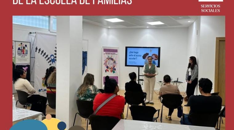Hemos realizado la segunda sesión de la Escuela de Familias, en la que abordamos un tema tan importante como es el acoso escolar. Ha sido un espaci...
