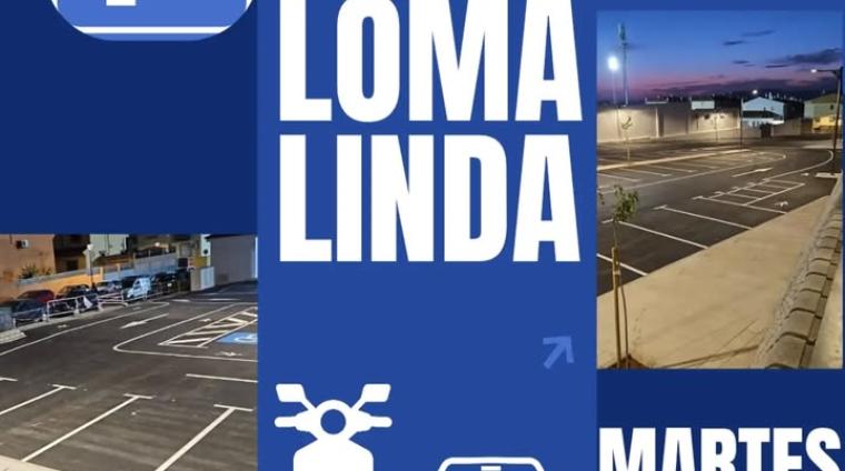 🚗 APERTURA DEL NUEVO PARKING DE LOMA LINDA  
  
Mañana, a partir de las 21:00 horas, se procederá a la apertura del nuevo aparcamiento 🚧  
  
📍 ...